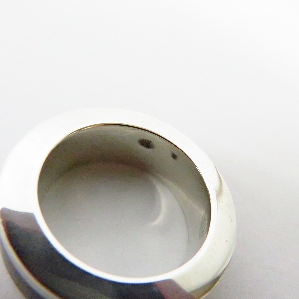 実際に弊社で買取させて頂いた【ギャラ付き】STANLEY GUESS/スタンリーゲス ウッドバンドリング 15.5号の画像 4枚目