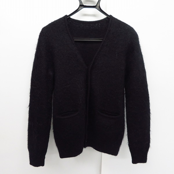 実際に弊社で買取させて頂いたuniform experiment/ユニフォームエクスペリメント モヘヤニットカーディガン ブラック UE-145097/1