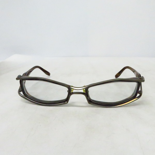 実際に弊社で買取させて頂いたless than human/レスザンヒューマン okaode メガネフレーム/度入りの画像 7枚目