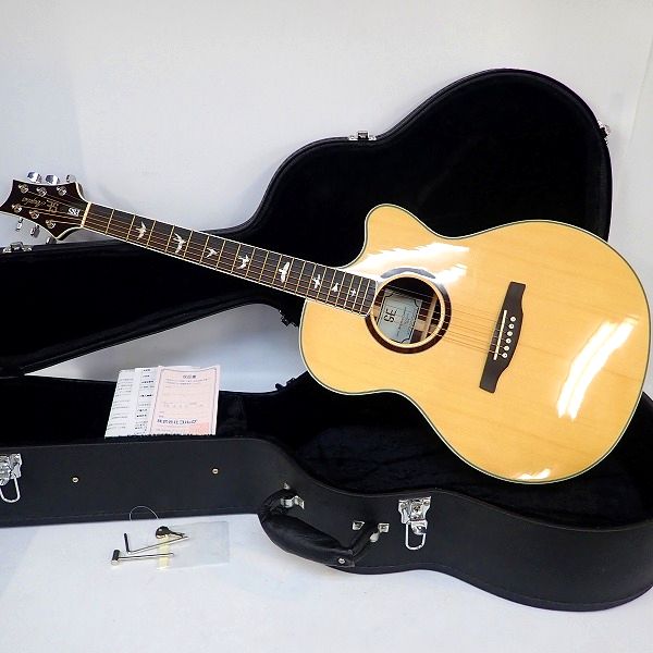 実際に弊社で買取させて頂いた★【美品】PAUL REED SMITH/PRS SE Angelus custom エレアコ/アコースティックギター ハードケース付き