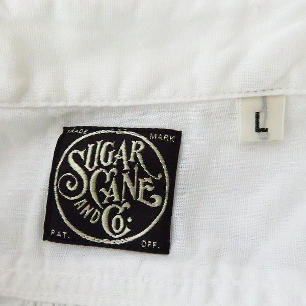 実際に弊社で買取させて頂いたSUGAR CANE/シュガーケーン 長袖シャツ ホワイト/Ｌの画像 2枚目