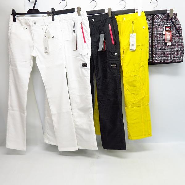 実際に弊社で買取させて頂いた【未使用】Kappa/カッパ  レディース ゴルフウエア DIGENITE THRMO/smartec スカート/パンツ 7/S ボトムス 5点セット