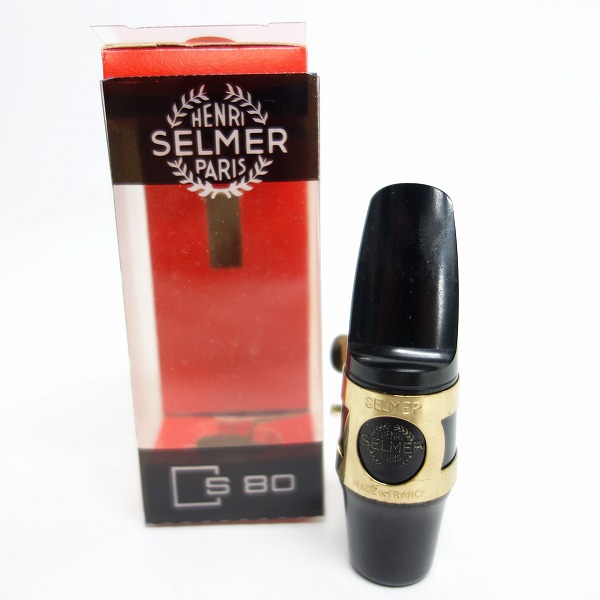 実際に弊社で買取させて頂いたSELMER/セルマー アルトサックス マウスピース S80 C★ リガチャー付き