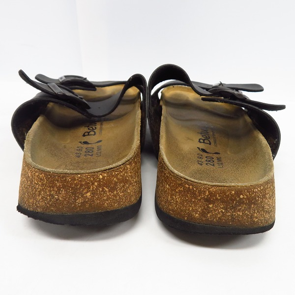 実際に弊社で買取させて頂いたBIRKENSTOCK/ビルケンシュトック レザーサンダル/28の画像 1枚目