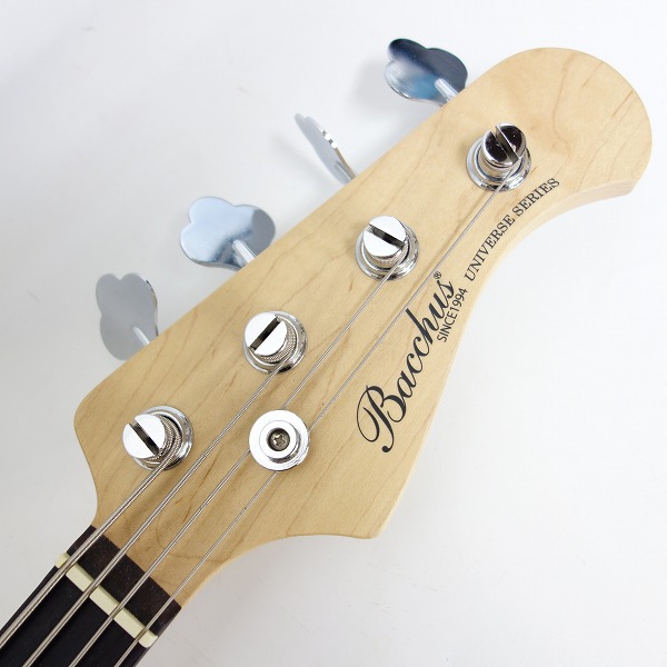 実際に弊社で買取させて頂いた★Bacchus/バッカス UNIVERSE SERIES WJB-400R ASH ジャズベースタイプ エレキベース ギグケース付きの画像 1枚目