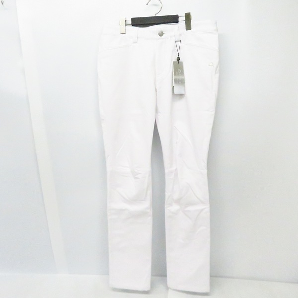 実際に弊社で買取させて頂いた【未使用】Kappa/カッパ ゴルフ ストレッチ裏起毛 防風ロングパンツ ホワイト KC652PA15/O