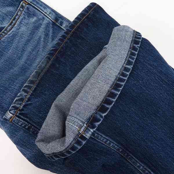 実際に弊社で買取させて頂いたBLUE BLUE/ブルーブルー ブーツカット インディゴ ウオッシュ加工 デニムパンツ 32の画像 7枚目