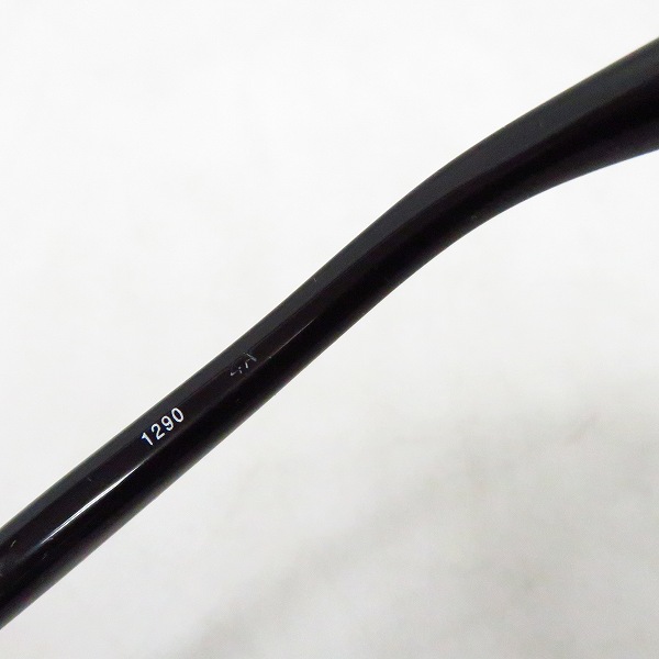 実際に弊社で買取させて頂いた999.9/フォーナインズ メタルフルリム メガネフレーム/眼鏡/アイウェア S-47T【度入り】の画像 6枚目