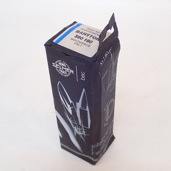 実際に弊社で買取させて頂いたSELMER/セルマー S90 180 バリトンサックス用 マウスピース ケース/外箱付きの画像 8枚目