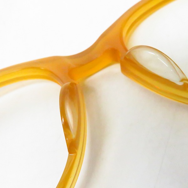 実際に弊社で買取させて頂いた白山眼鏡店/ハクサンガンキョウテン ボストン型 眼鏡/メガネフレーム/アイウェア 1976の画像 2枚目