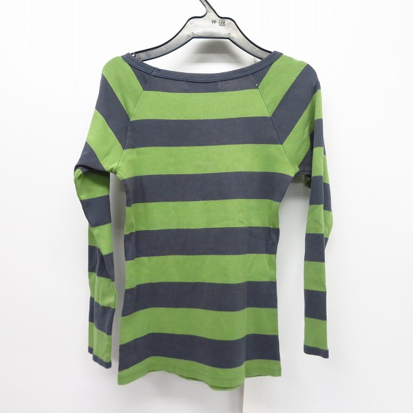 実際に弊社で買取させて頂いたHYSTERICS/ヒステリックス レディース クルーネック ボーダー 長袖Tシャツ/カットソー 2CL-1450/Fの画像 1枚目
