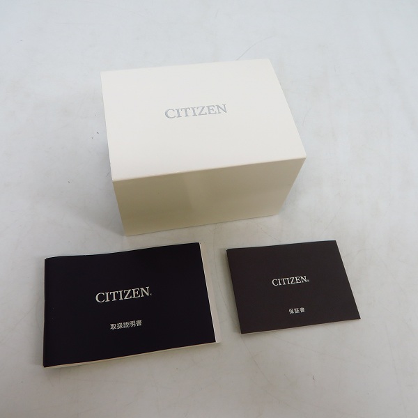 実際に弊社で買取させて頂いたCITIZEN/シチズン ATTESA/アテッサ ソーラー電波 腕時計 H100-S113156の画像 6枚目