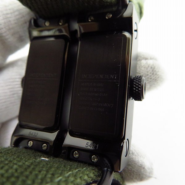 実際に弊社で買取させて頂いたCITIZEN/シチズン INDEPENDENT/インディペンデント 5421-003149-01A1/01A2 腕時計 の画像 3枚目