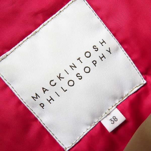 実際に弊社で買取させて頂いたMACKINTOSH PHILOSOPHY/マッキントッシュ フィロソフィー キルティング コート H5A07-230-42/38の画像 2枚目