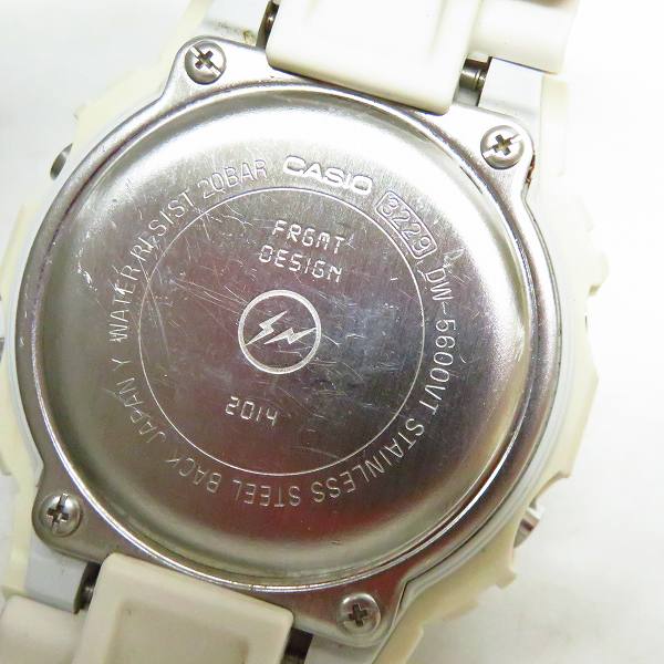実際に弊社で買取させて頂いたG-SHOCK×FRAGMENT DESIGN/Gショック×フラグメントデザイン ロンハーマン 5周年 DW-5600VTの画像 3枚目