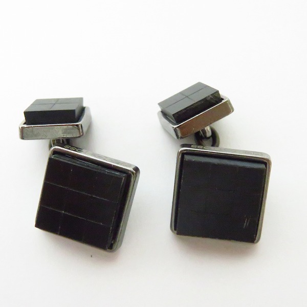 実際に弊社で買取させて頂いたdunhill/ダンヒル HUGO BOSS/ヒューゴボス カフス/マネークリップ 3点セットの画像 4枚目