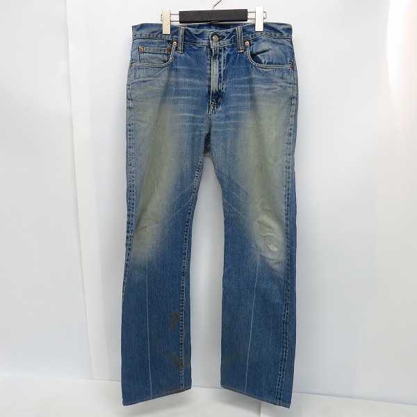 実際に弊社で買取させて頂いたBLUE BLUE/ブルーブルー デニムパンツ/Gパン ダメージ加工/34