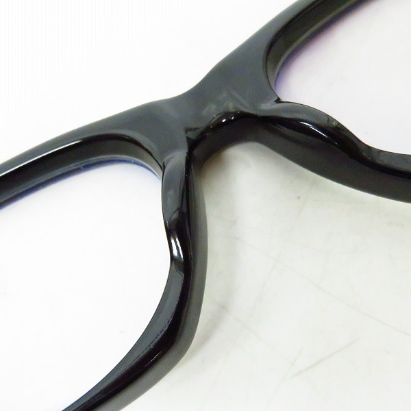 実際に弊社で買取させて頂いたOG×OLIVER GOLDSMITH/オージーバイオリバーゴールドスミス  VICECONSUL メガネフレーム/アイウェア ブラックの画像 2枚目
