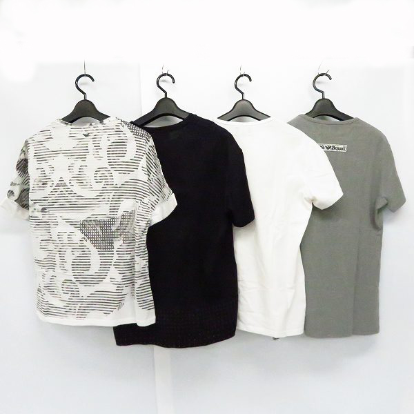 実際に弊社で買取させて頂いたEMPORIO ARMANI/エンポリオアルマーニ ハーフスリーブ/半袖 カットソー/Tシャツ M/L/XL 4点セットの画像 1枚目