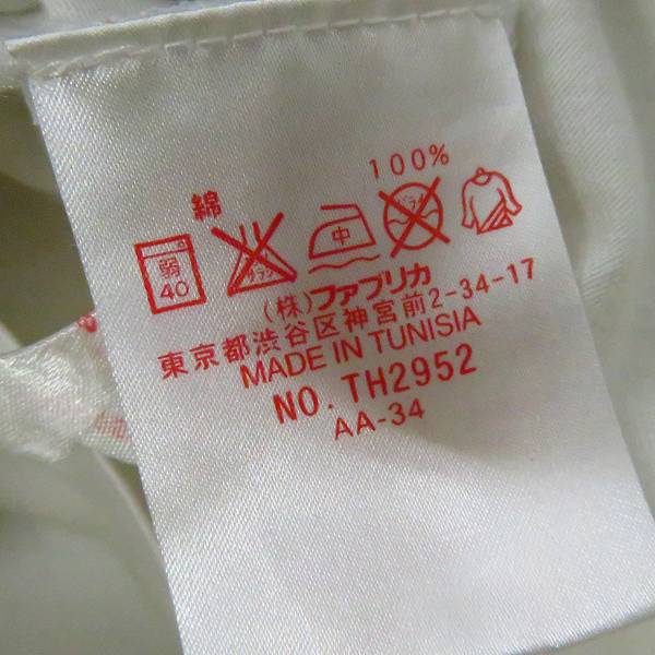 実際に弊社で買取させて頂いたLACOSTE/ラコステ ワンポイント/猫プリントTシャツ/カットソー 2/3 4点セットの画像 3枚目