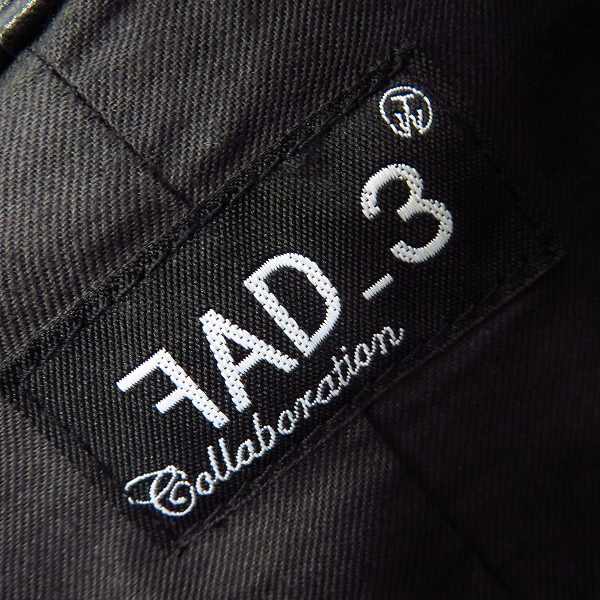 実際に弊社で買取させて頂いたFAD3/ファドスリー ダブルジップレザージャケット/ライダース Mの画像 2枚目