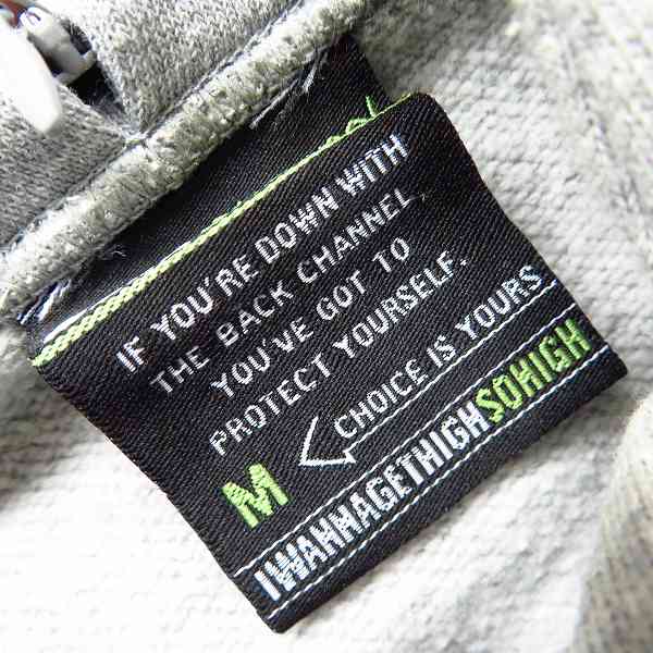 実際に弊社で買取させて頂いたBackChannel/バックチャンネル カレッジロゴ プルオーバーパーカー/Mの画像 3枚目