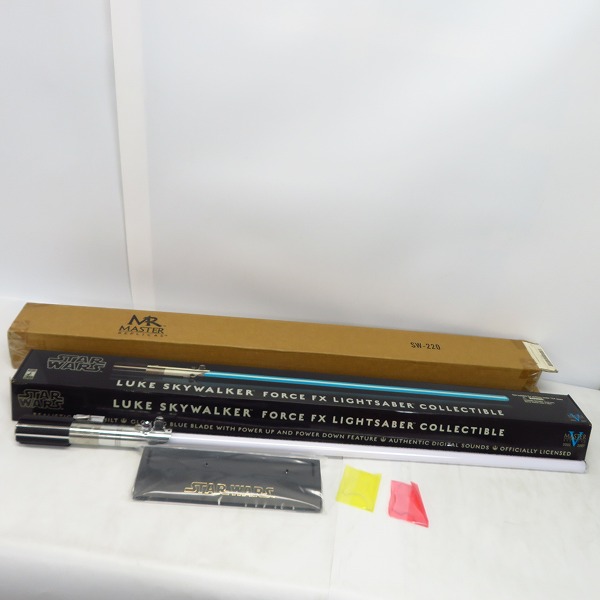 実際に弊社で買取させて頂いた【動作確認済み】マスターレプリカ製【ルーク・スカイウォーカー】フォースFX ライトセーバー Collectible/SW-220の画像 8枚目