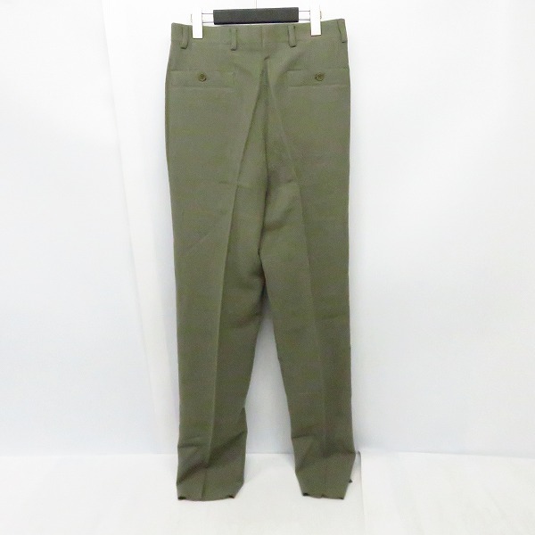 実際に弊社で買取させて頂いた【未使用/タグ付き】EMPORIO ARMANI/エンポリオアルマーニ 2タック スラックス/トラウザー D1P5200/46の画像 1枚目