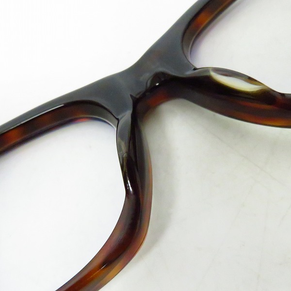 実際に弊社で買取させて頂いたOG×OLIVER GOLDSMITH/オージーバイオリバーゴールドスミス  VICECONSUL メガネフレーム/アイウェア ブラウンの画像 2枚目