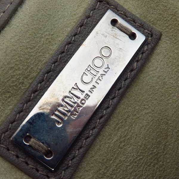 実際に弊社で買取させて頂いたJIMMY CHOO/ジミーチュウ BIKER/バイカー レザー チェーン ショルダーバッグの画像 5枚目