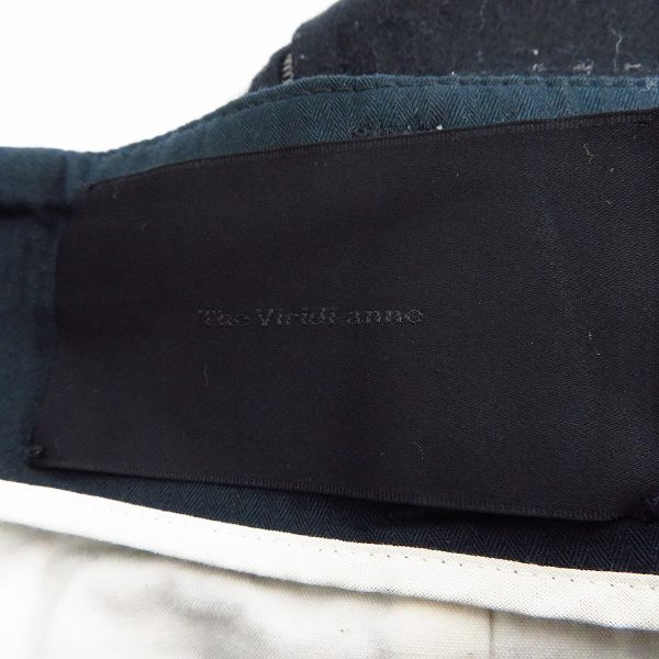 実際に弊社で買取させて頂いたThe Viridi-anne/ザヴィリジアン フラノスリムクロップドパンツ VI-2411-04/3の画像 2枚目