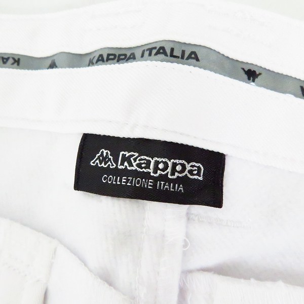 実際に弊社で買取させて頂いた【未使用】Kappa/カッパ ゴルフ ストレッチ裏起毛 防風ロングパンツ ホワイト KC652PA15/Oの画像 3枚目