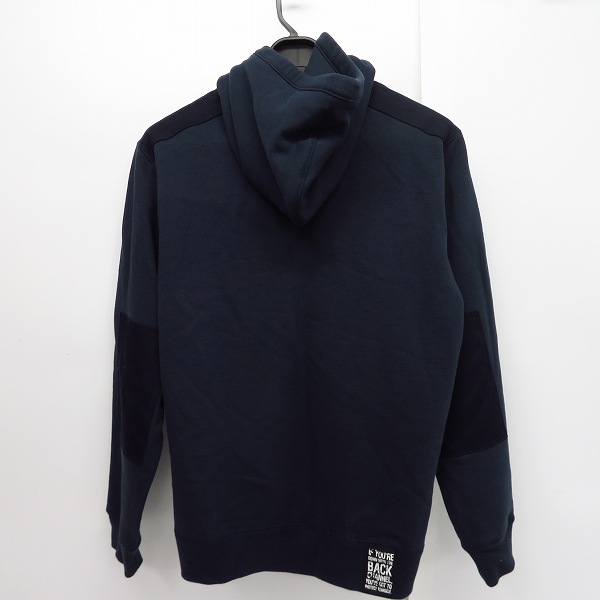 実際に弊社で買取させて頂いたBackChannel/バックチャンネル フロントボタン プルオーバーパーカー/Lの画像 1枚目