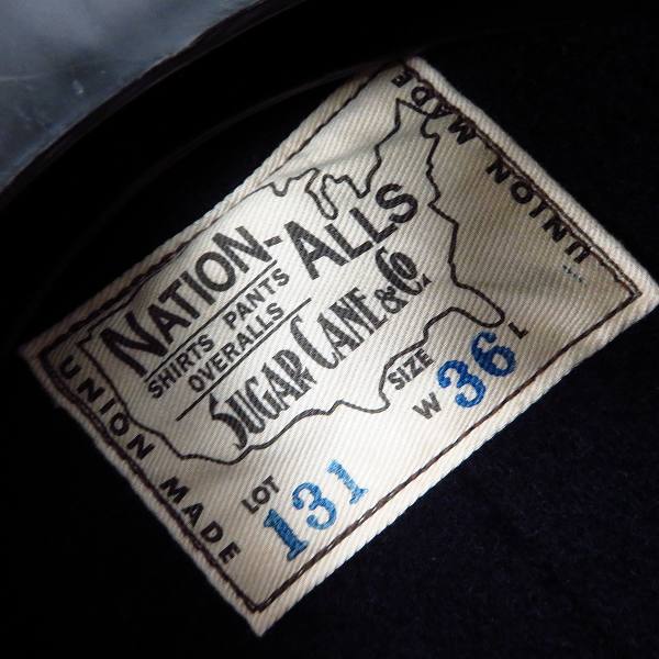 実際に弊社で買取させて頂いたSUGAR CANE/シュガーケーン  リブ デッキジャケット Lot.131/36の画像 2枚目