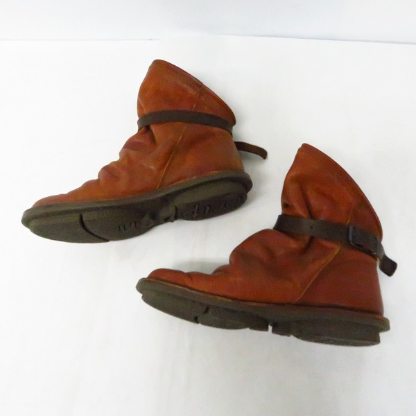 実際に弊社で買取させて頂いたtrippen/トリッペン レザーブーツ/41の画像 3枚目