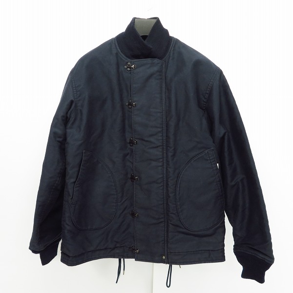 実際に弊社で買取させて頂いたSUGAR CANE×Mr.FREEDOM/シュガーケーン×ミスターフリーダム N-1H フックデッキジャケット SC11642 Size：40