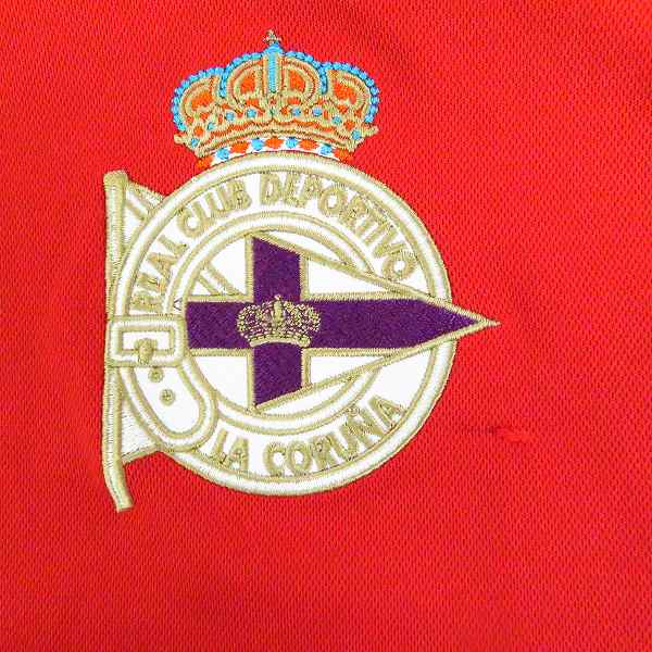 実際に弊社で買取させて頂いたCanterbury/カンタベリー 08/09 デポルティーボ・ラ・コルーニャ ユニフォーム/Sの画像 4枚目