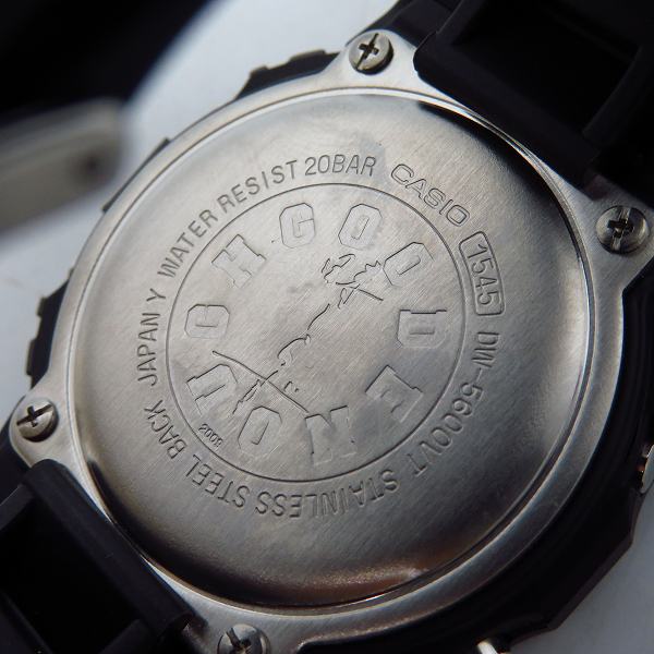 実際に弊社で買取させて頂いた【ジャンク】G-SHOCK/ジーショック×GOODENOUGH/グッドイナフ×時しらず 7th記念限定コラボ DW-5600VTの画像 3枚目