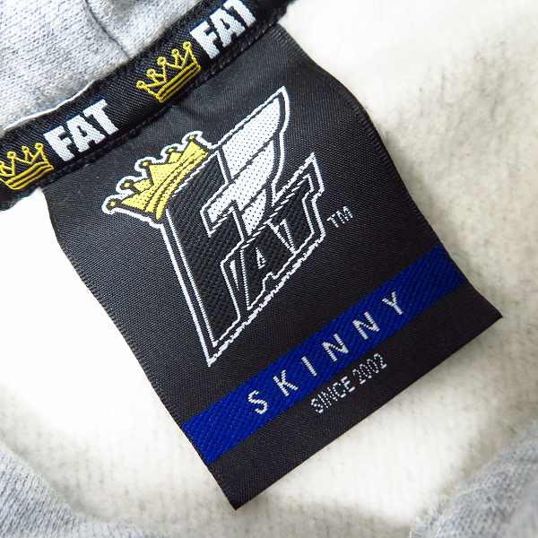 実際に弊社で買取させて頂いたFAT/エフエーティー ATHLETE FATYO 80 プルオーバーパーカー/SKINNYの画像 2枚目