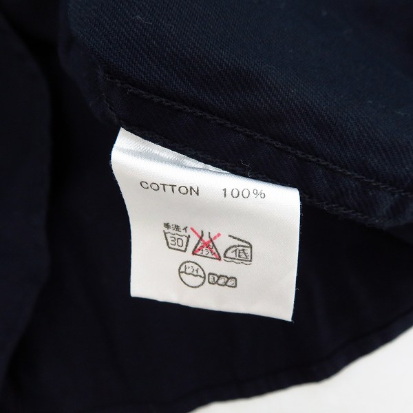 実際に弊社で買取させて頂いたCALEE/キャリー スタッズ 半袖 ウエスタンシャツ ネイビー系/Lの画像 3枚目