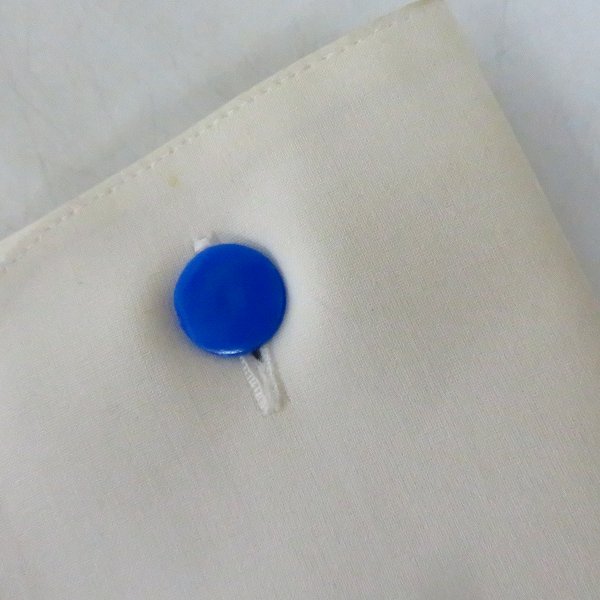 実際に弊社で買取させて頂いたGIORGIO ARMANI/ジョルジオアルマーニ CLASSICO ホワイト 長袖 シャツ 41/16の画像 5枚目