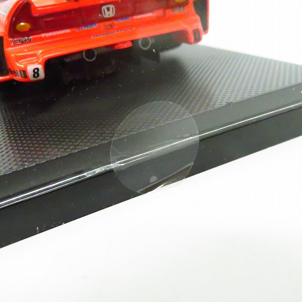 実際に弊社で買取させて頂いた【未開封】EBBRO/エブロ ARTA NSX SUPER GT 2005 NO.8 1/43スケール ミニカーの画像 5枚目