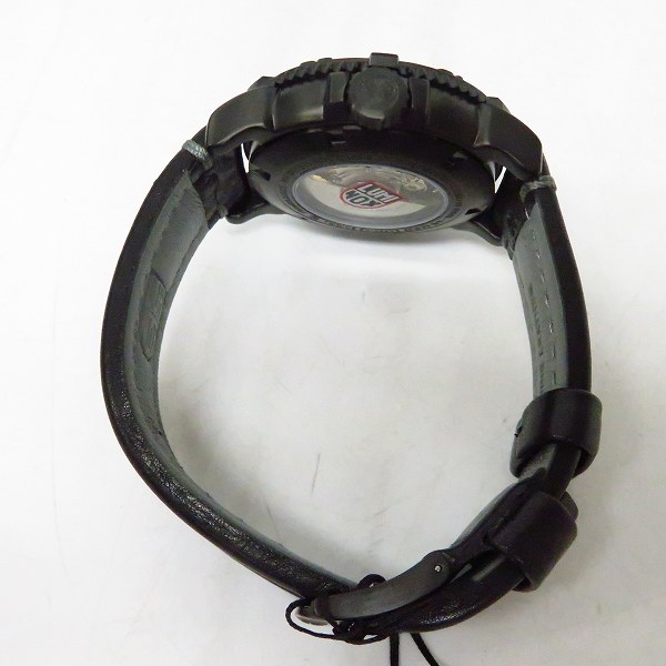 実際に弊社で買取させて頂いたLUMINOX/ルミノックス 6501 BLACKOUT/ブラックアウト 自動巻きの画像 1枚目