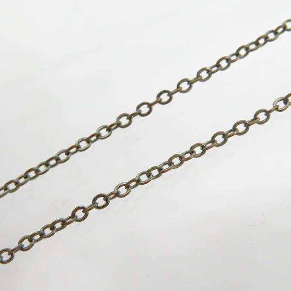 実際に弊社で買取させて頂いたGARNI/ガルニ ネックレス アルファベットチャーム シルバーの画像 3枚目