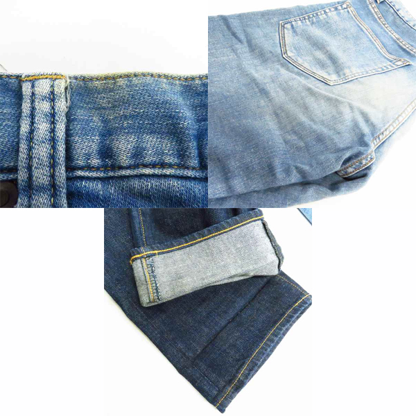 実際に弊社で買取させて頂いたBLUE BLUE/ブルーブルー デニムパンツ/カーゴパンツ 3点セット/2/31の画像 4枚目