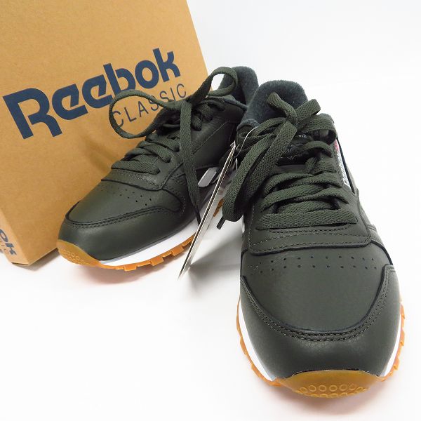 実際に弊社で買取させて頂いた【未使用】REEBOK/リーボック CL LEATHER MU クラシック FV4969/25.5の画像 0枚目