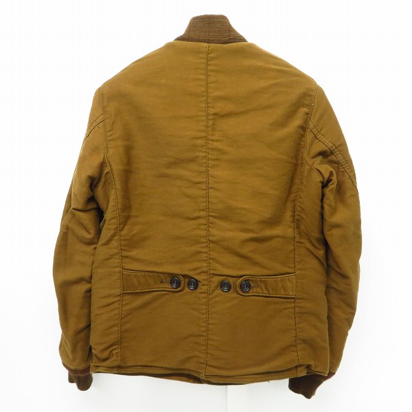 実際に弊社で買取させて頂いたSUGAR CANE/シュガーケーン  リブ デッキジャケット Lot.131/36の画像 1枚目