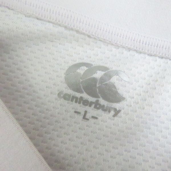 実際に弊社で買取させて頂いたCANTERBURY/カンタベリー ラグビー 日本代表 レプリカ ホーム ジャージ VCR39010/Lの画像 2枚目