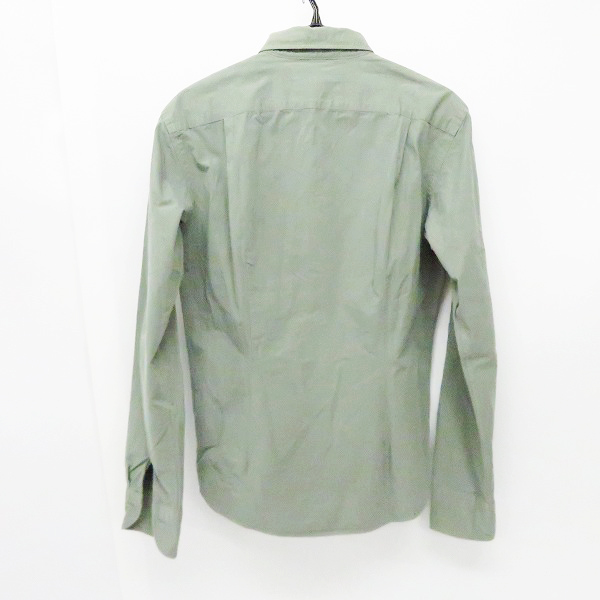 実際に弊社で買取させて頂いたKolor/カラー 切り替え長袖シャツ 8WCM-B01108 グリーン系/2の画像 1枚目