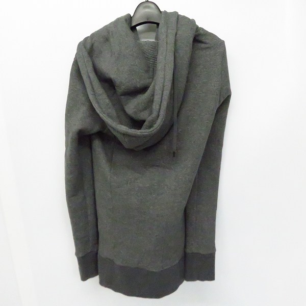 実際に弊社で買取させて頂いたato/アトウ 裏起毛ロングパーカー AM13C-G03/46の画像 1枚目